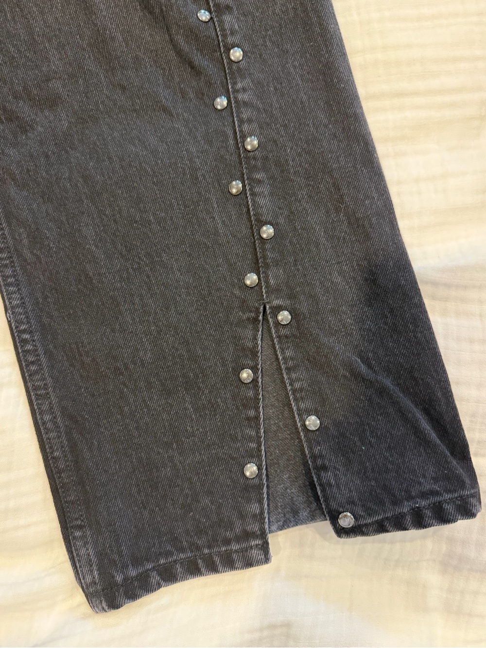 Reformation Cary High Rise Slouchy Straight Leg Jeans - Picture 4 of 7